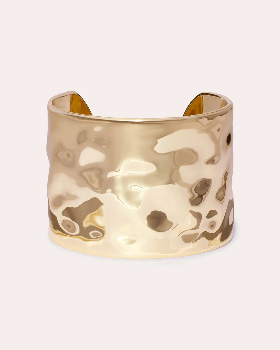 Florencia Molten Cuff Bracelet Gold - Ramy Brook