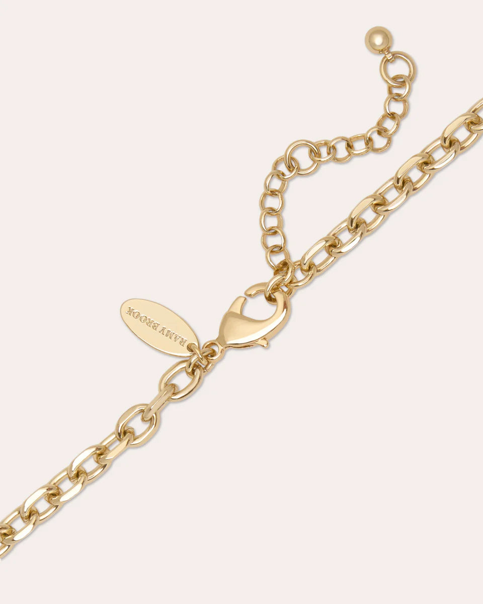Mina Charm Necklace Gold - Ramy Brook
