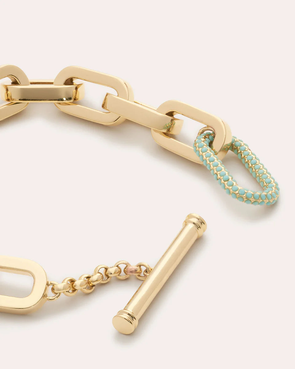 Daisy Toggle Bracelet Gold - Ramy Brook