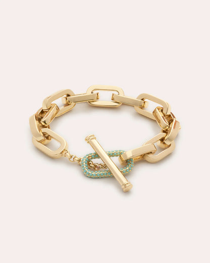 Daisy Toggle Bracelet Gold - Ramy Brook