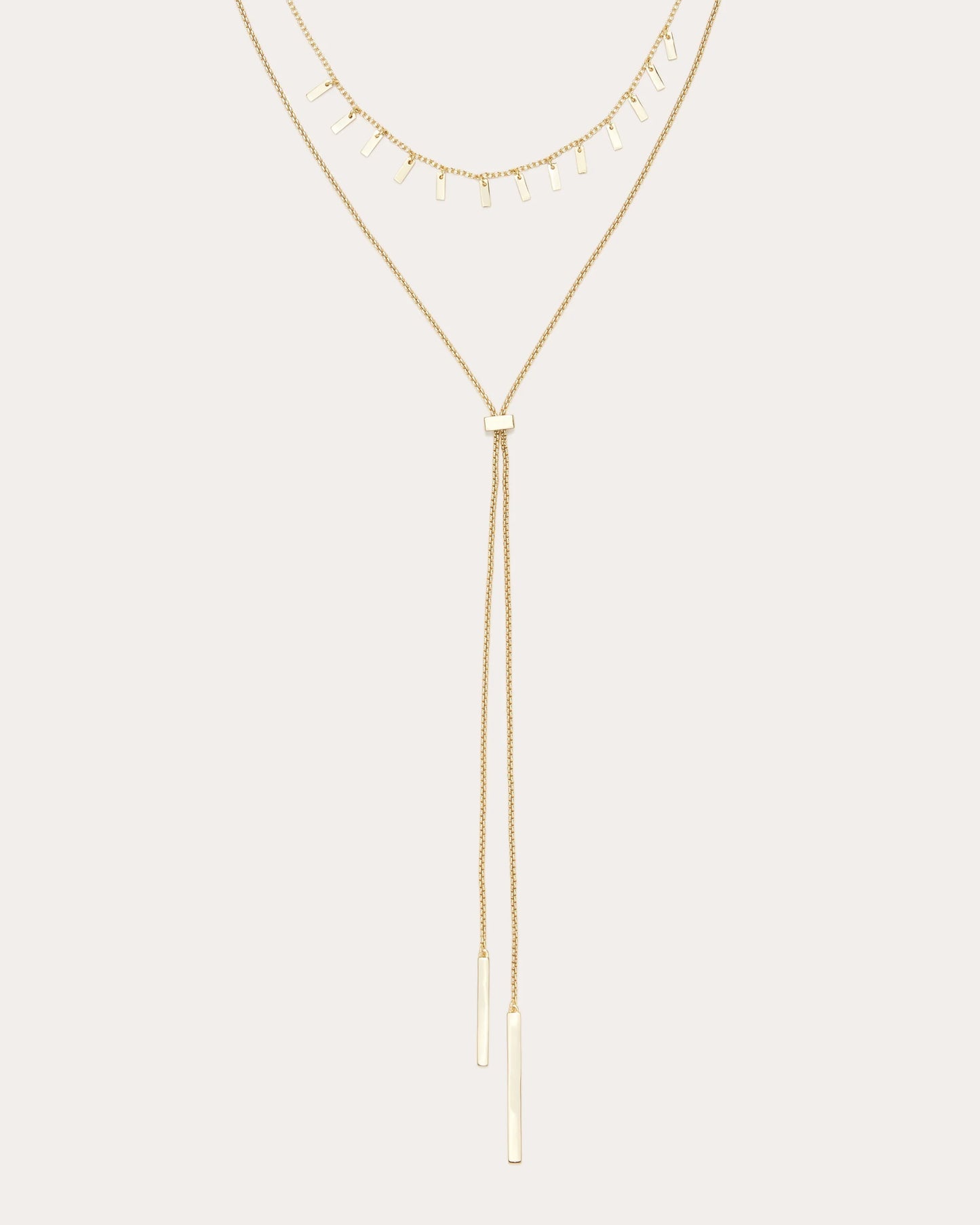 Carrie Layered Necklace Gold - Ramy Brook