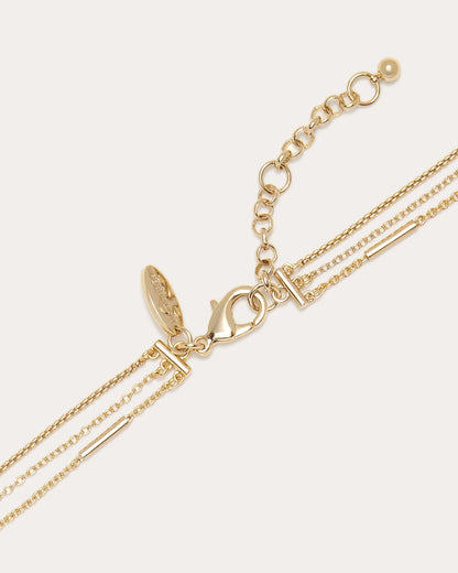 Carrie Layered Necklace Gold - Ramy Brook