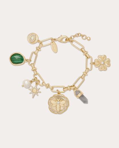 Celia Charm Bracelet Gold - Ramy Brook