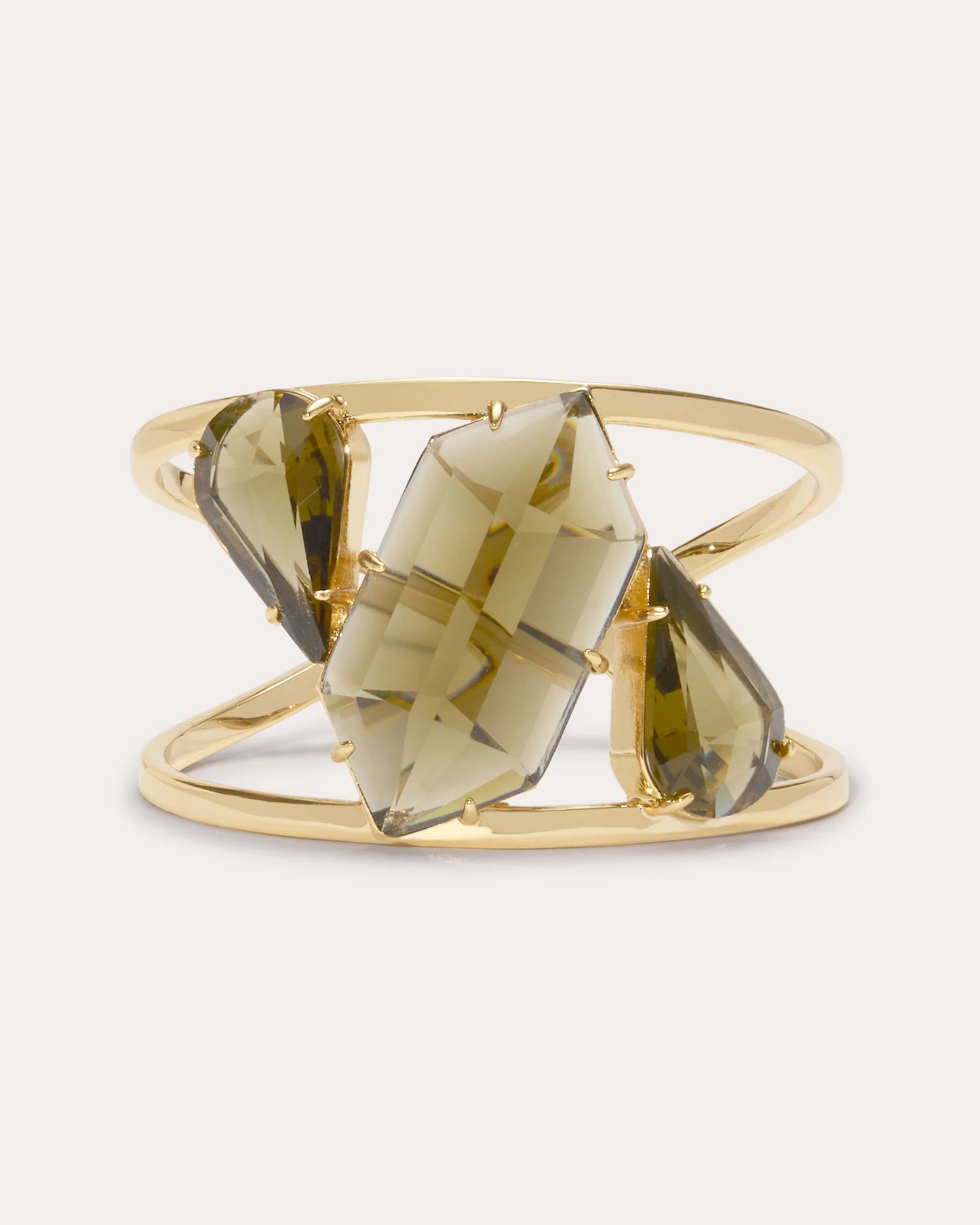 Alanna Stone Cuff Bracelet Gold - Ramy Brook