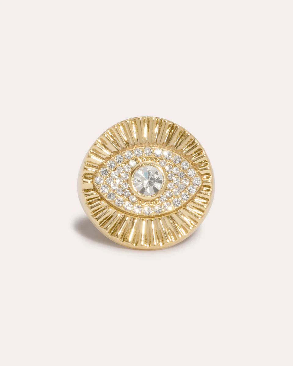 Celia Cocktail Ring Gold - Ramy Brook