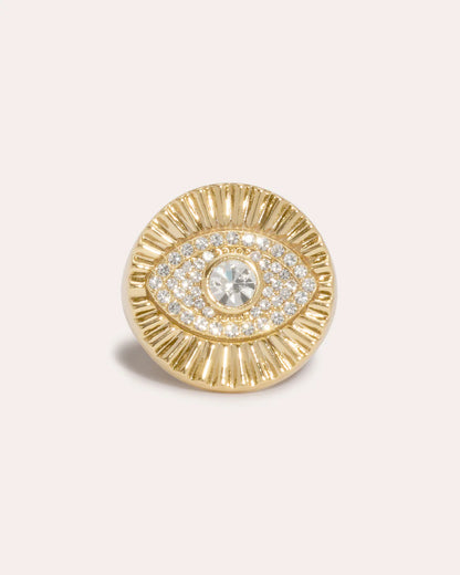 Celia Cocktail Ring Gold - Ramy Brook