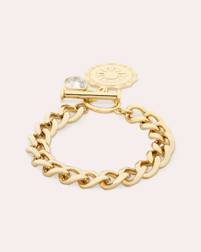 Julieta Charm Bracelet Gold - Ramy Brook