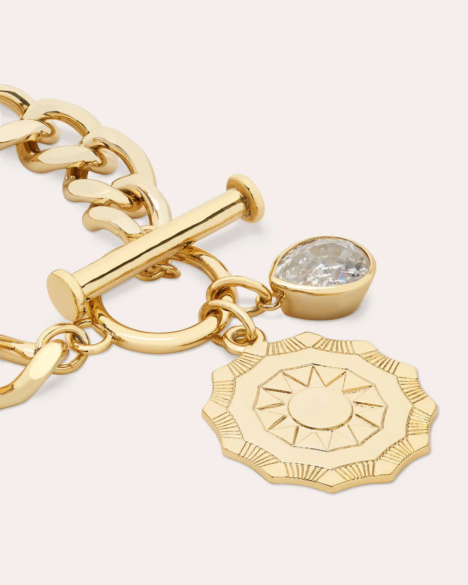 Julieta Charm Bracelet Gold - Ramy Brook