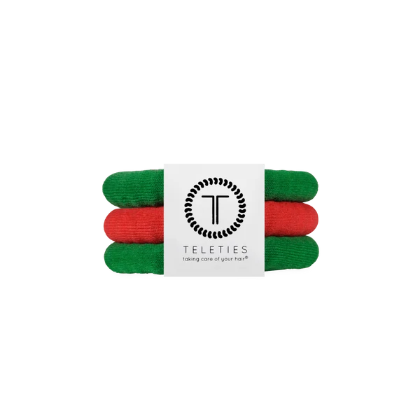 Small Nylon Hair Ties Jolly & Bright - TELETIES