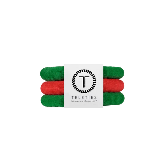 Small Nylon Hair Ties Jolly & Bright - TELETIES