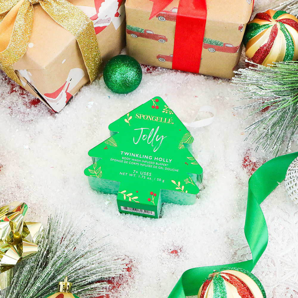 Jolly | Holiday Tree Ornament - Spongelle