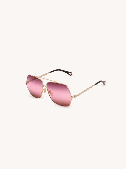 Aly Sunglasses Gradient Pink - Chloé