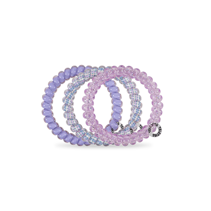 Small Hair Ties Lavender Mist - TELETIES