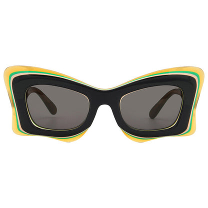 Multilayer Butterfly Sunglasses Grey - Loewe