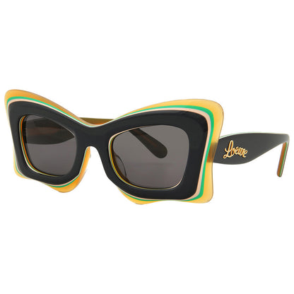 Multilayer Butterfly Sunglasses Grey - Loewe