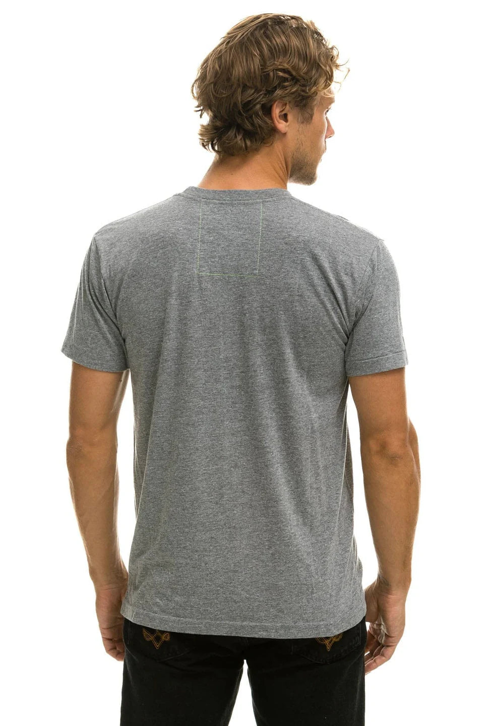 Logo Tee Heather Grey - Aviator Nation