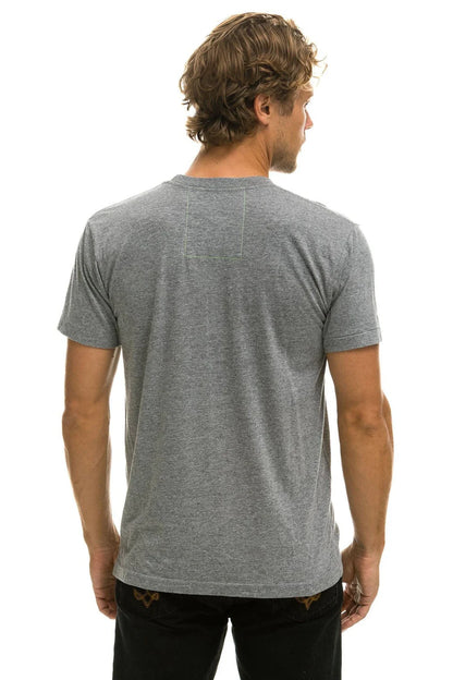 Logo Tee Heather Grey - Aviator Nation