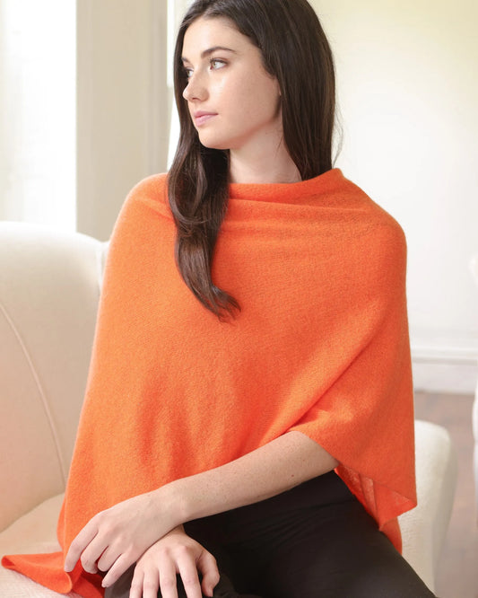 Cashmere Poncho Paris - Jackie Z Style Co.