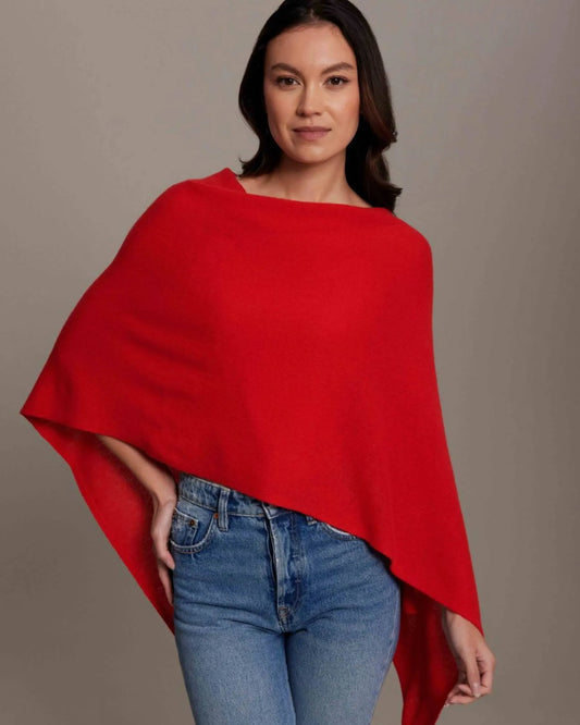 Cashmere Poncho Bombshell - Jackie Z Style Co.