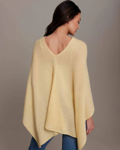 Cashmere Poncho Butter - Jackie Z Style Co.