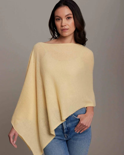Cashmere Poncho Butter - Jackie Z Style Co.