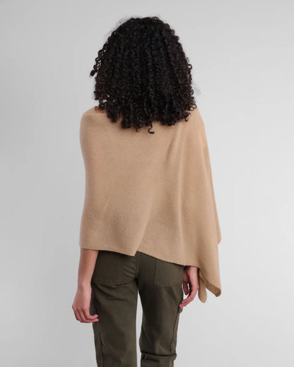Cashmere Poncho Baby Camel - Jackie Z Style Co.