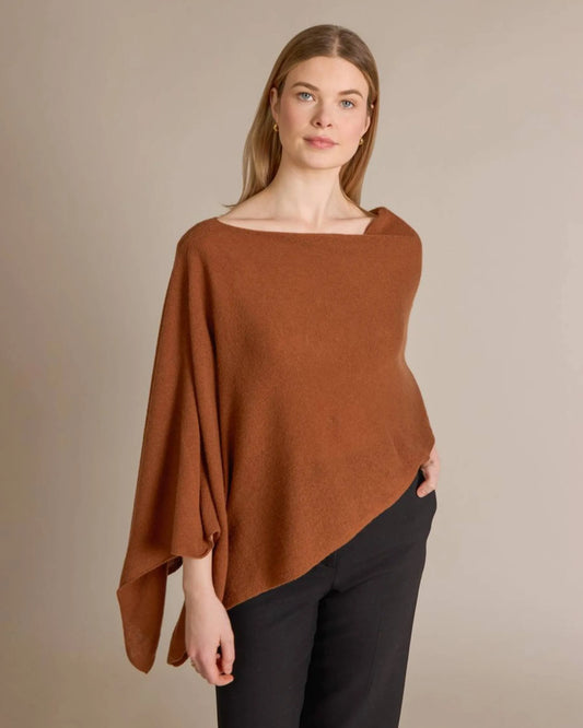 Cashmere Poncho Negroni - Jackie Z Style Co.