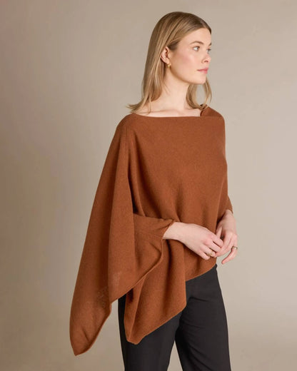 Cashmere Poncho Negroni - Jackie Z Style Co.