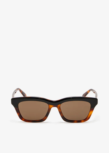 Acetate Slim Sunglasses Havana - Loewe