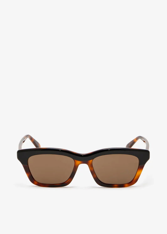 Acetate Slim Sunglasses Havana - Loewe