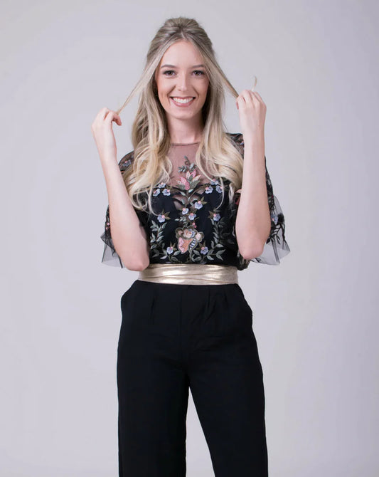 Midi Wrap Belt Gold - ADA