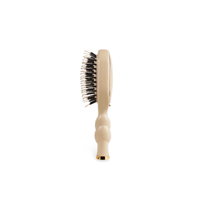 Mini Boar Bristle Hair Brush Tan - TELETIES