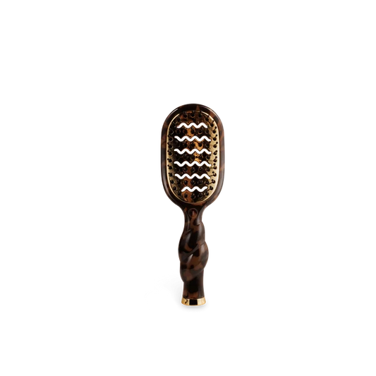 Mini Vented Hair Brush Tortoise - TELETIES