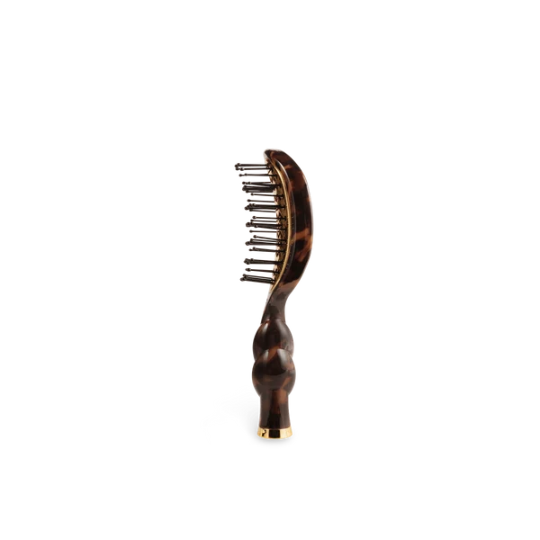 Mini Vented Hair Brush Tortoise - TELETIES