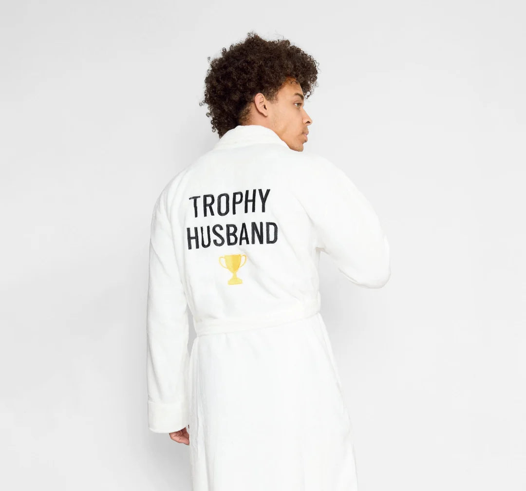 Plush Robe Trophy Husband - Los Angeles Trading Company