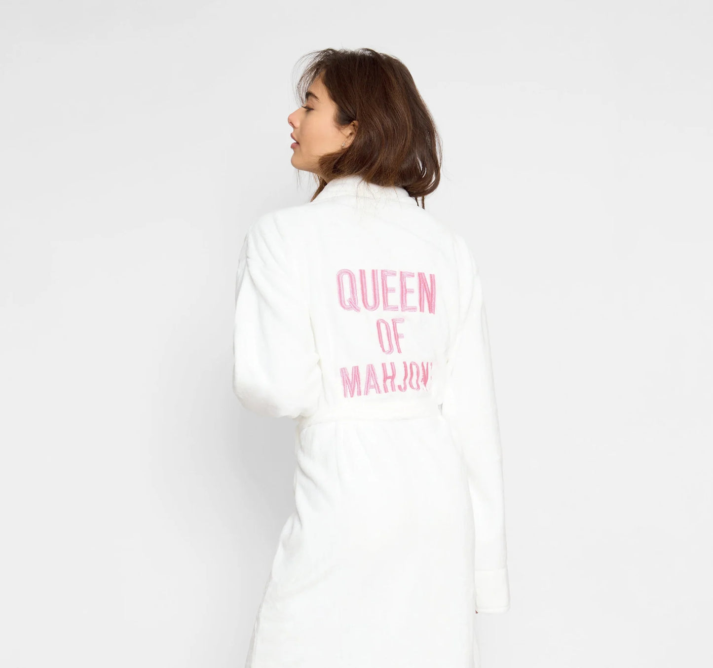 Plush Robe Queen Of Mahjong - Los Angeles Trading Company