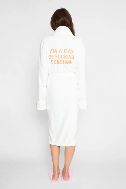 Plush Robe Sunshine - Los Angeles Trading Company