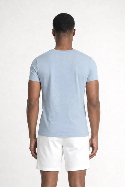 Dann T-Shirt Steel Blue - Monfrere