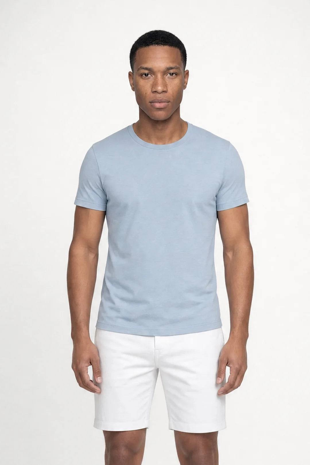 Dann T-Shirt Steel Blue - Monfrere