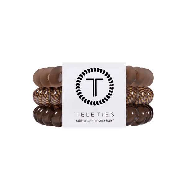 Large Hair Ties Morning Brew - TELETIES