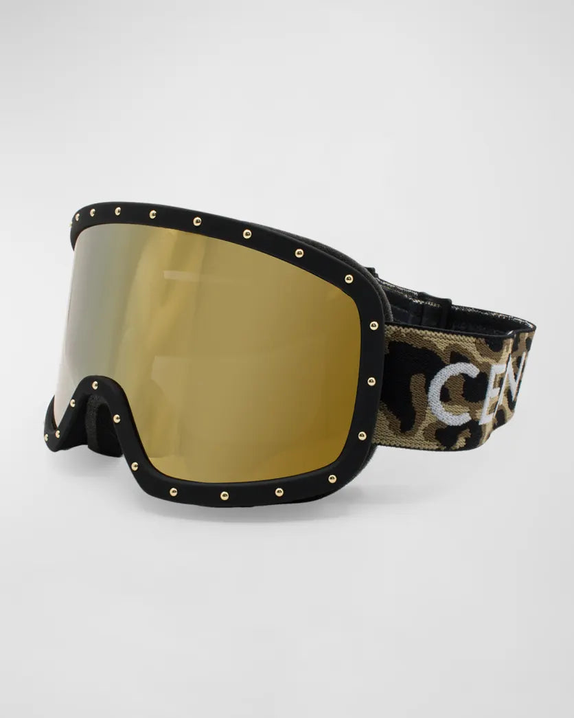 Ski Goggles Animal Print - CELINE