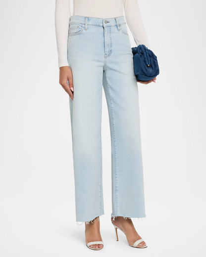 Le Slim Palazzo Preen Raw After - Frame