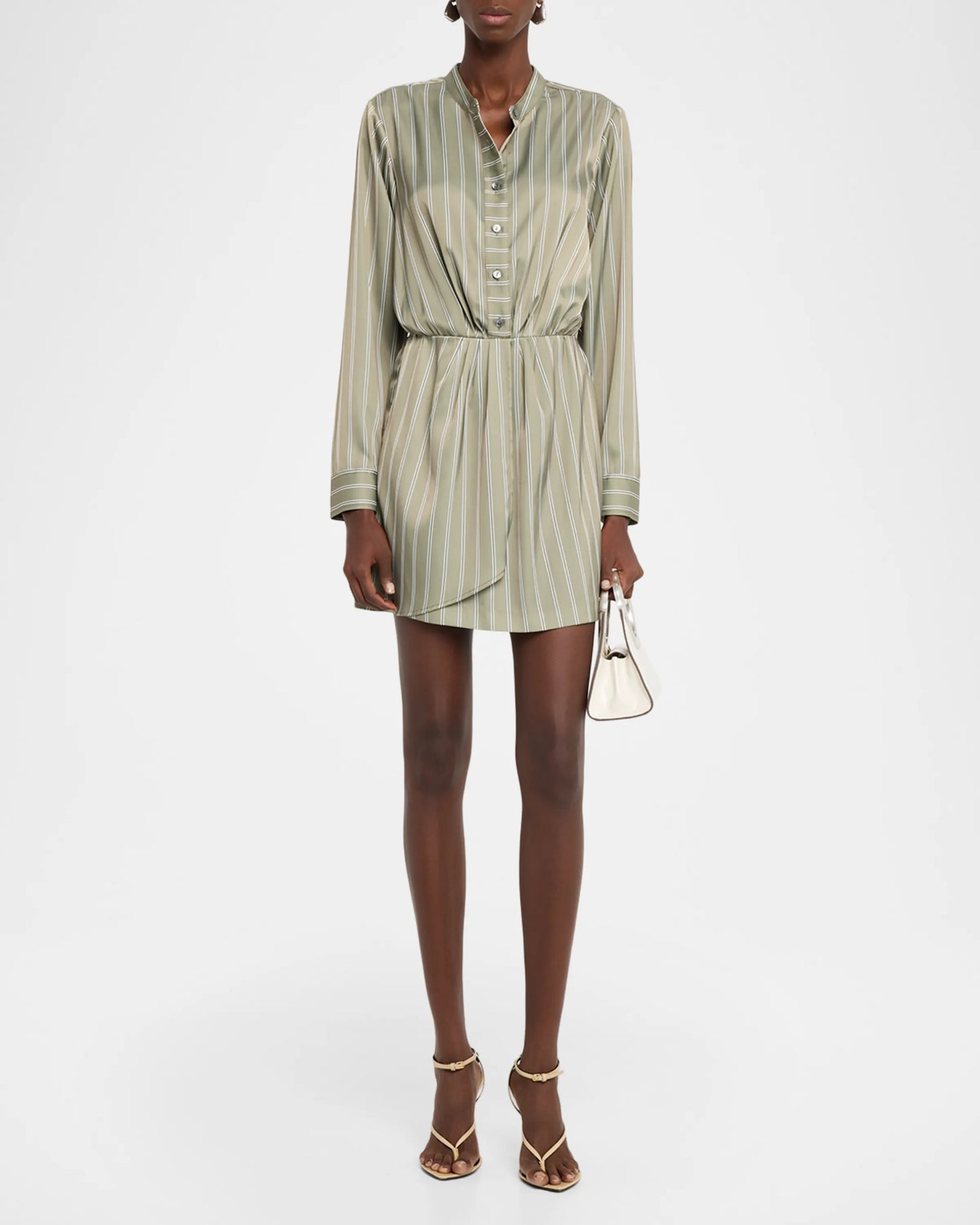 Theodora Mini Dress Green Seaside - Ramy Brook