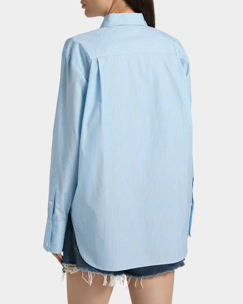 Striped Boy Shirt Powder Blue - Frame