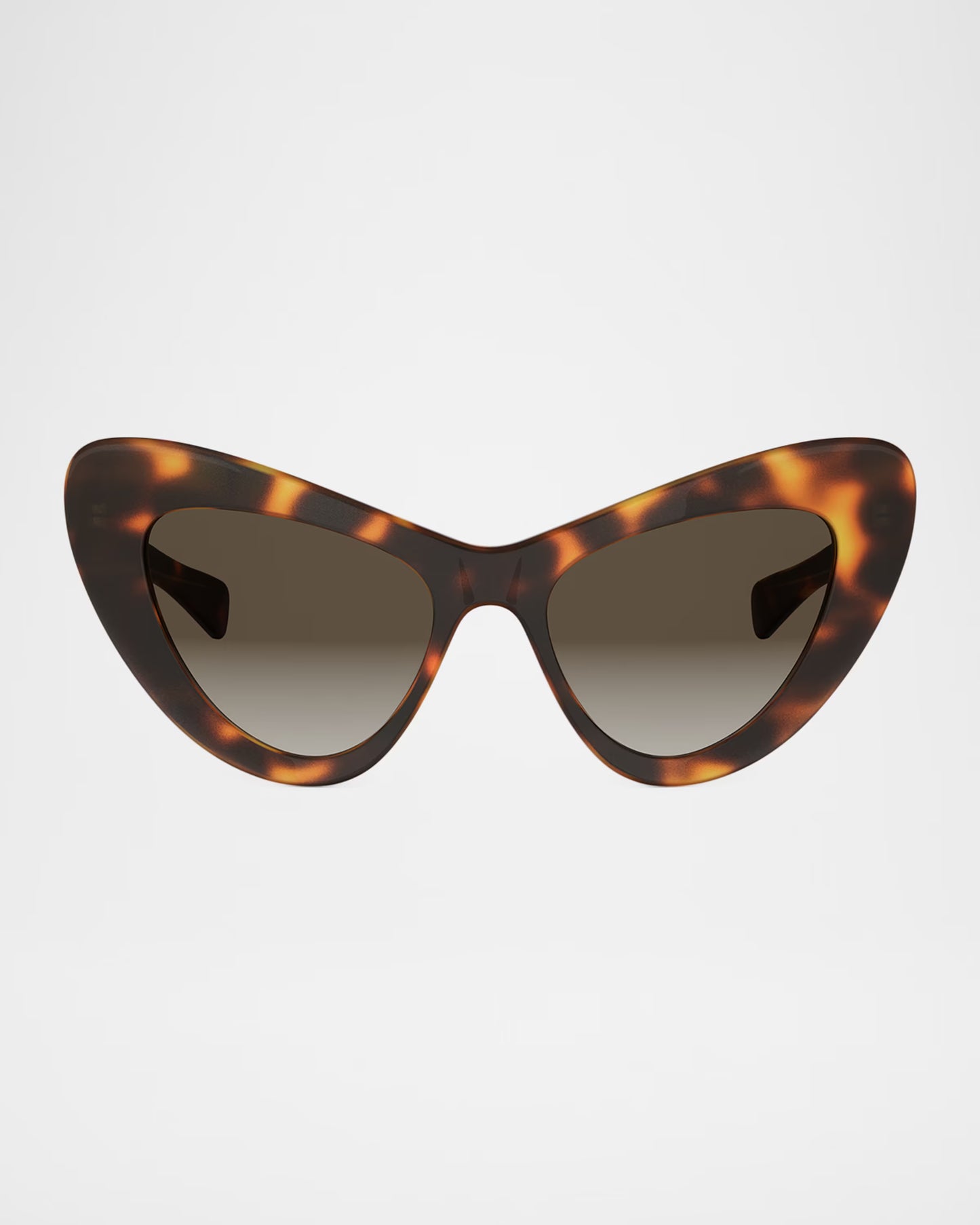 Triomphe Mini HD Cat-Eye Sunglasses Havana - CELINE