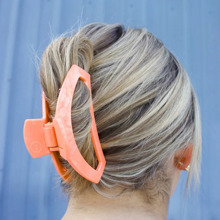 Open Large Hair Clip Dreamsicle - TELETIES