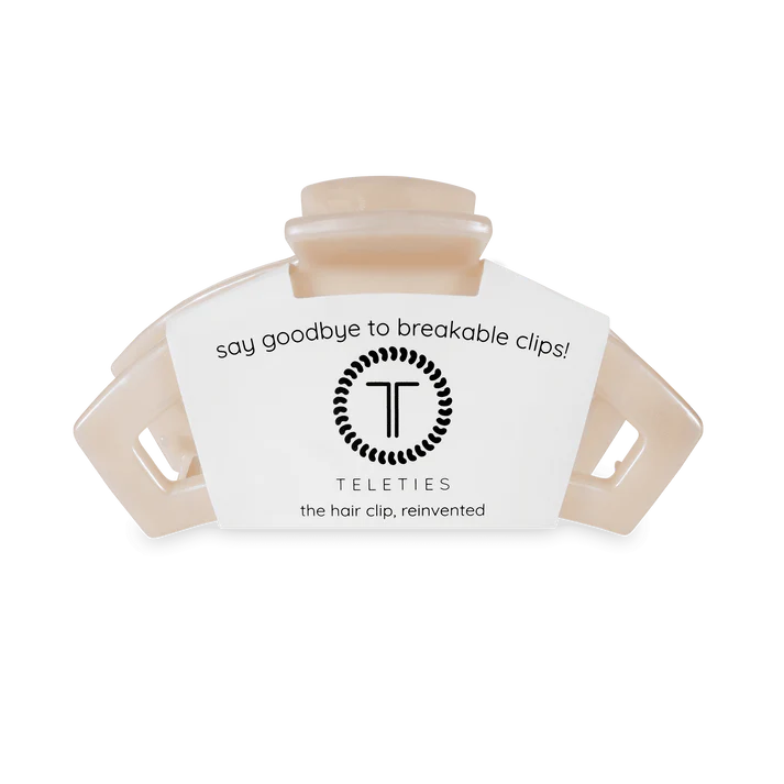 Open Large Hair Clip Soft Surf - TELETIES