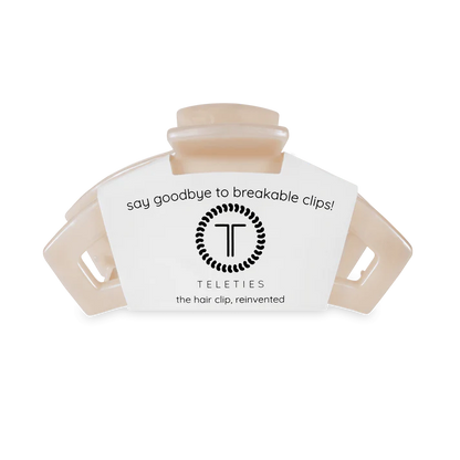 Open Large Hair Clip Soft Surf - TELETIES