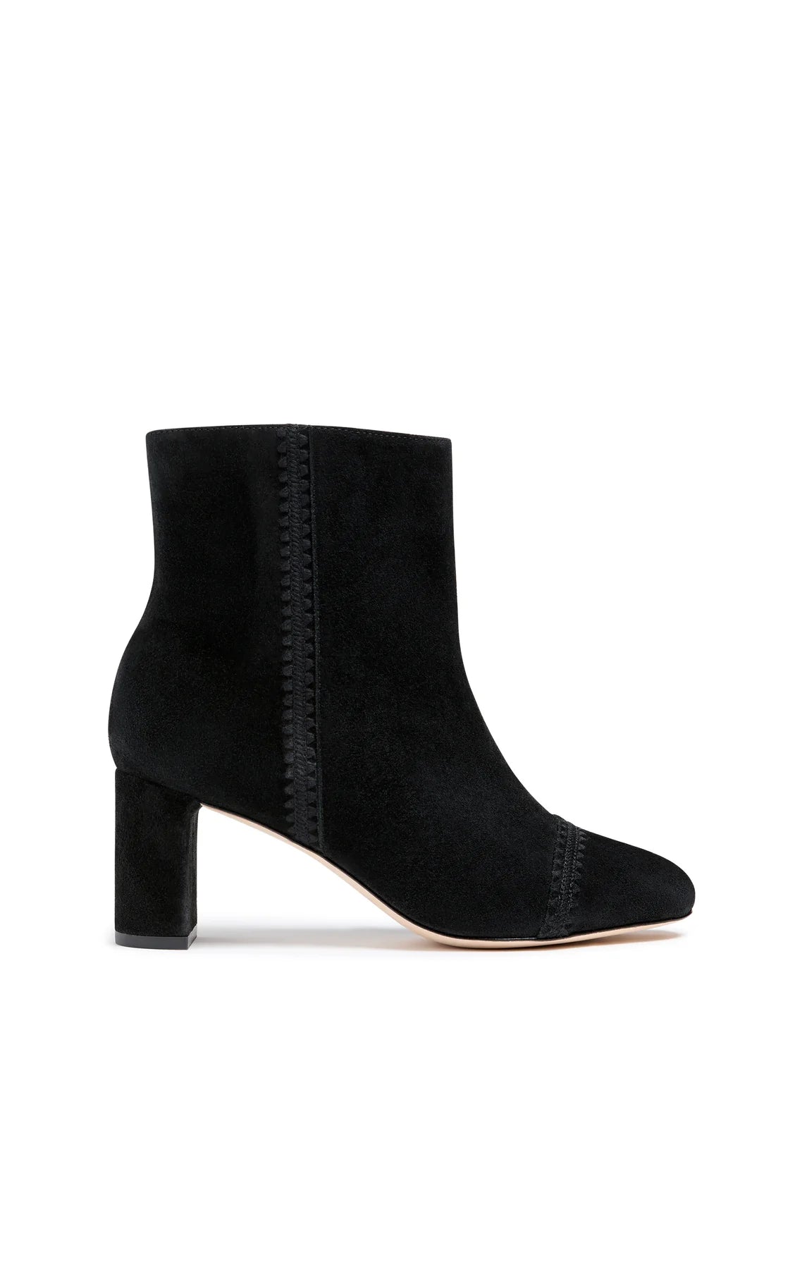 Peyton Crochet Suede Boot Black - Cinq à Sept