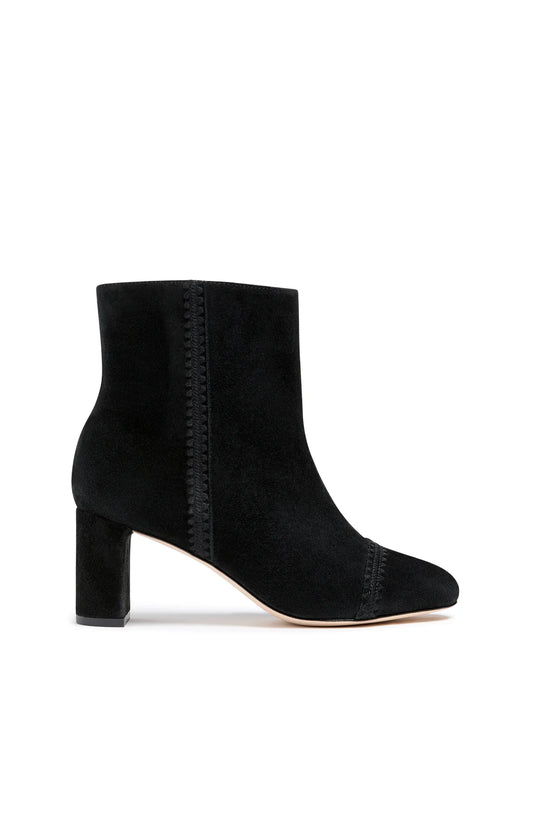 Peyton Crochet Suede Boot Black - Cinq à Sept